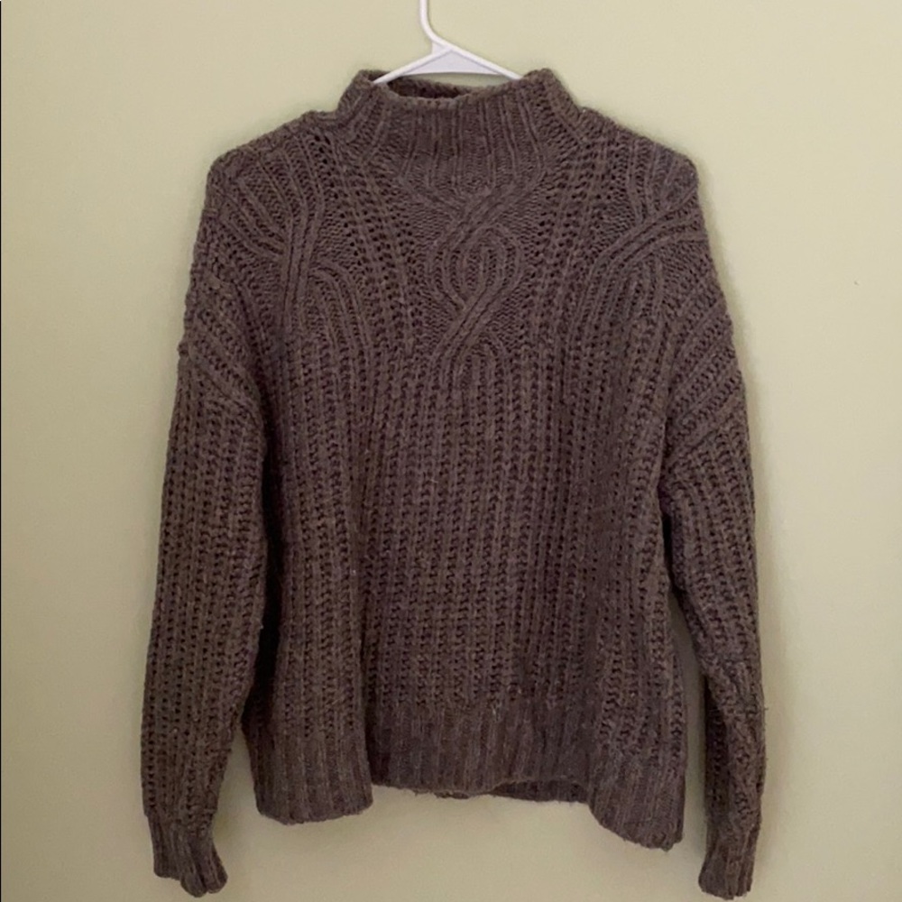 Aerie mock neck sweater